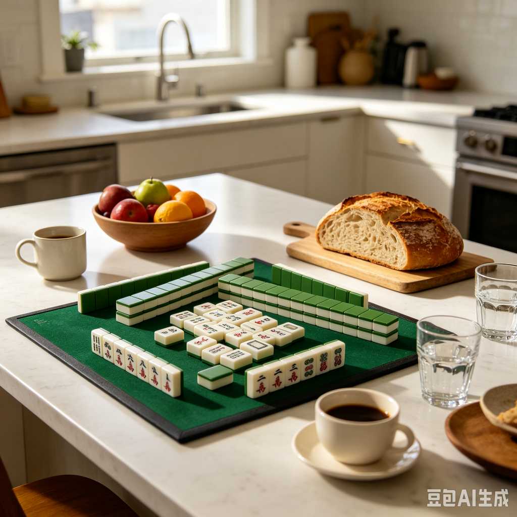 fine polished mahjong set
