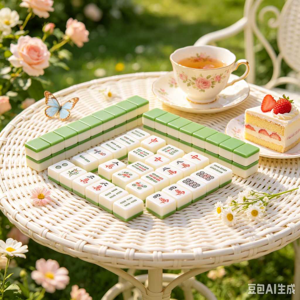 mini mahjong set for travel