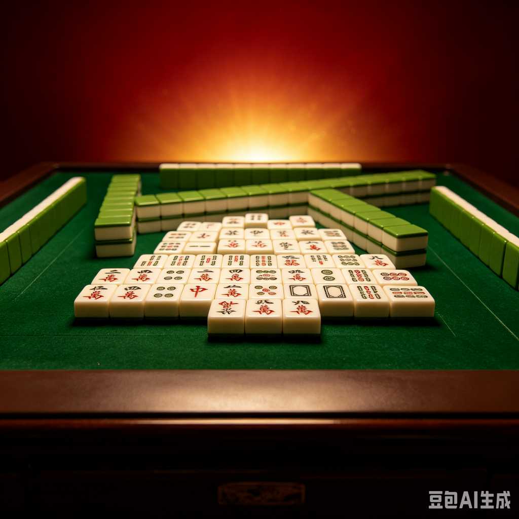 pattern printed mahjong packaging